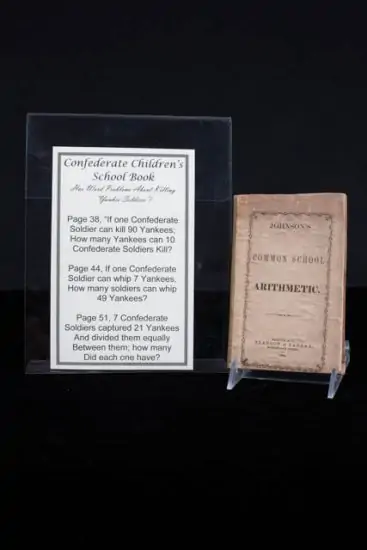 confederate school books