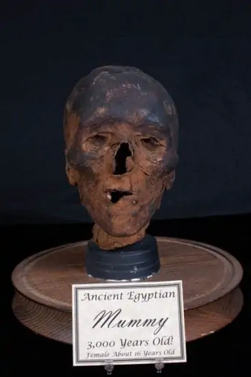 mummy head