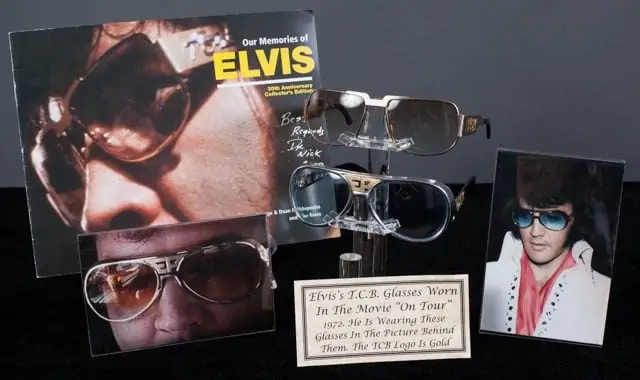 Elvis presley cheap glasses case