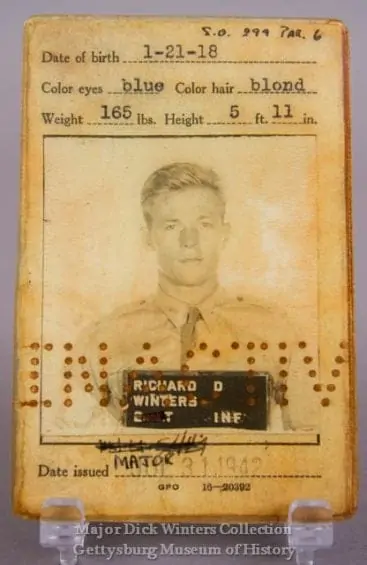 ww2 id card