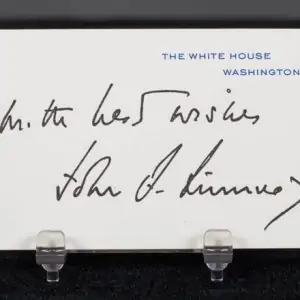 john f kennedy signature