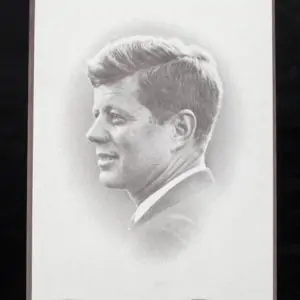 jfk funeral card