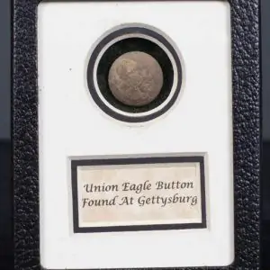 Authentic Union Eagle Button Recovered On The Gettysburg Battlefield