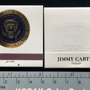 Original White House Presidential Seal Matches (Two Packs) Certified By The Gettysburg Museum Of History