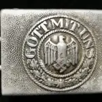 Original WWII German Combat Used Heer (Army) Belt Buckle Brought Home By A U.S. Soldier Certified