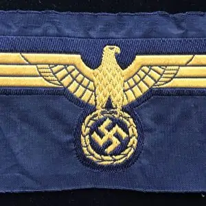 Original WWII German Kriegsmarine (Navy) Breast Eagle Brought Home By A U.S. Solider Certified