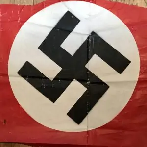 Exceedingly Rare WWII German Airplane Tail Insignia Brought Home By A U.S. Veteran Certified By The Gettysburg Museum Of History