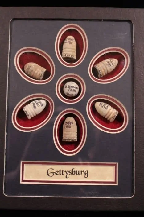 7 Different Authentic Bullets From The Battle Of Gettysburg