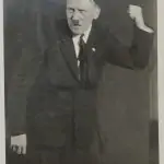 VERY RARE Pulled Classic Adolf Hitler Photo Postcard By Hoffman Circa 1920â€™s By Certified By The Gettysburg Museum Of History