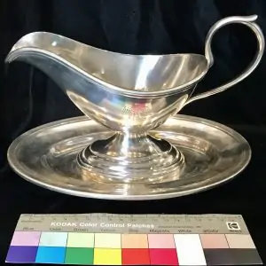 Mega Rare Adolf Hitler's Personally Owned Formal Pattern Silver Gravy Boat Taken From The Eagleâ€™s Nest By A U.S. Soldier 101st Airborne Certified