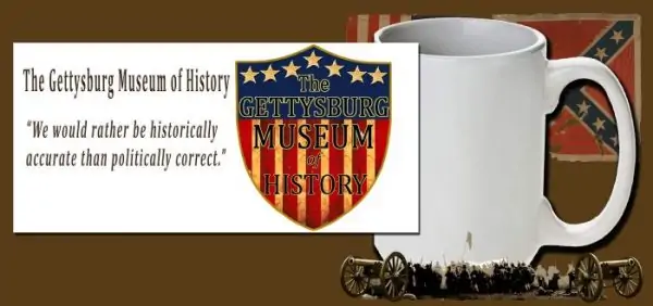 Gettysburg Museum Of History Politically Correct 16OZ Mug