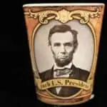 Abraham Lincoln Commemorative Shot Glass