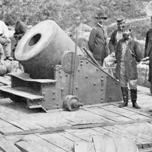 Massive Civil War Artillery Mortar Shell Piece Heavy, Thick, Scarce, Certified By The Gettysburg Museum Of History