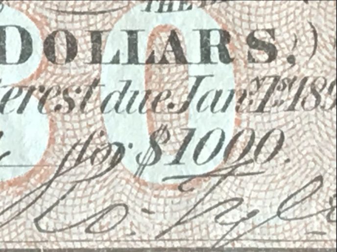 Confederate War Bonds - Civil War Bond Certificate