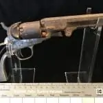 Original Early Pick-Up Relic Colt Revolver Recovered At The Valley Of Death Gettysburg Battlefield