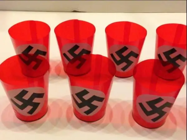 Original 1930's-1940's German Nazi Party Votive Candle Holder Certified By The Gettysburg Museum Of History