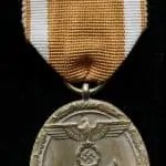 Original WWII German West Wall Medal (Deutsches Schutzwall-Ehrenzeichen) Certified