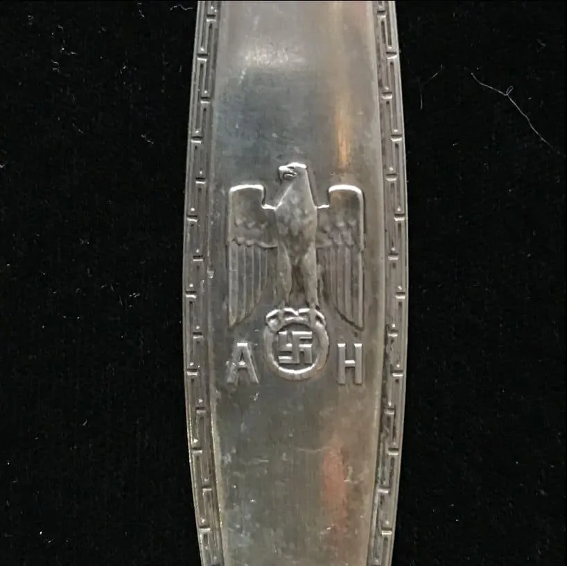 Original WWII German 2 Mark Nazi Silver Coin with Hindenburg for Sale