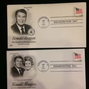 presidential inaugural covers