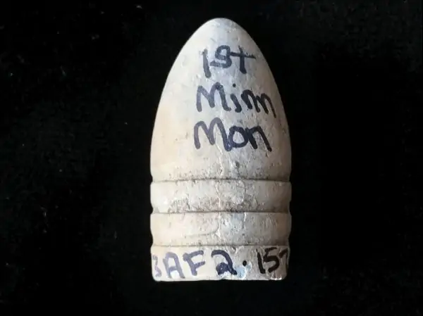 Authentic Civil War Bullet Recovered At The 1st Minnesota Monument Gettysburg Certified