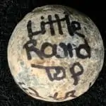 Authentic Civil War Musket Ball Recovered At Little Round Top Gettysburg Battlefield (20th Maine Area)