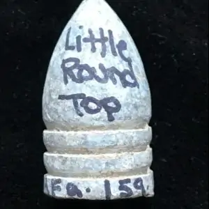 Authentic Civil War Bullet Recovered At Little Round Top Gettysburg Battlefield (20th Maine Area)