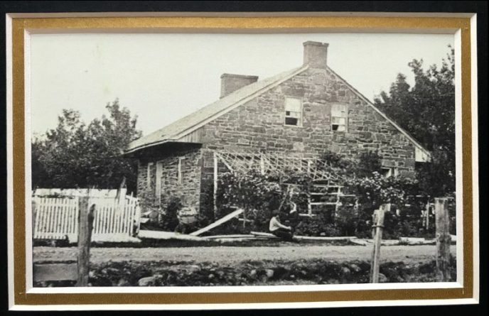 Historic wood display from Robert E. Lee museum Gettysburg