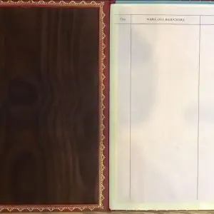 The Original Unused Guest Book From Schloss Klessheim Captured By A U.S. Captain Certified