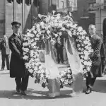 Adolf Hitler Funeral Sash Recovered From The Fuhrerbau In Munich By A US Veteran