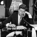 President John F. Kennedy's Personally Owned Phone Book Circa 1960