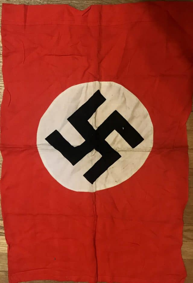 Very Nice (Almost Mint) LARGE Original WWII Era German Nazi Party Flag ...