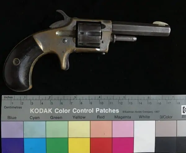 antique 22 revolver