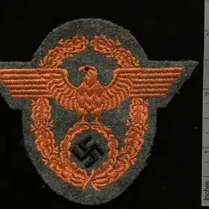 German Police Feuerschutzpolizei Sleeve Eagle