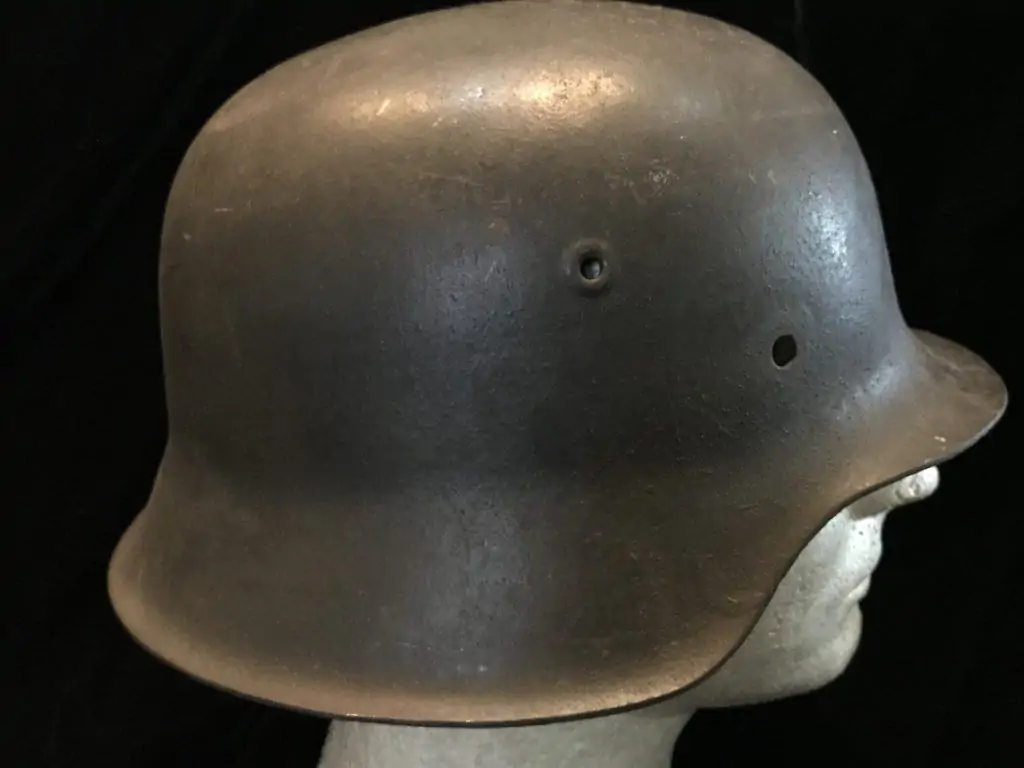 WWII German Army M42 Single Decal Helmet (Stahlhelm M42)