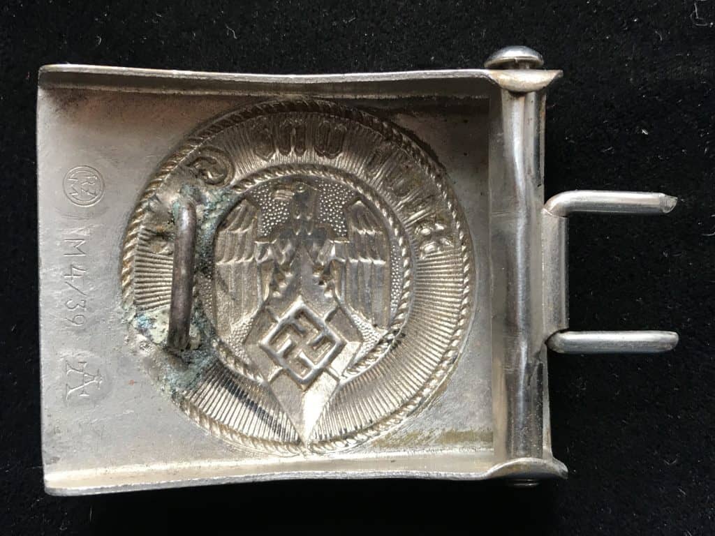 OUTSTANDING EARLY Original German Hitler Youth Belt Buckle By Assmann ...