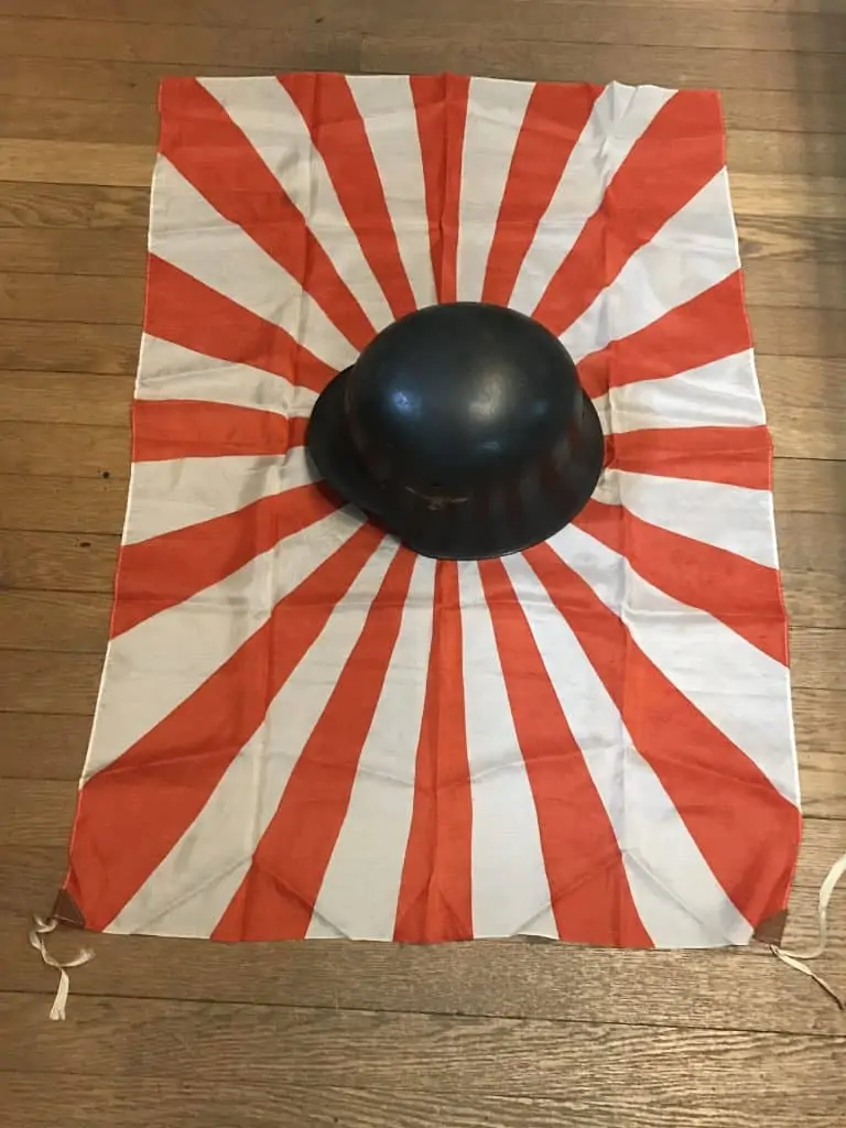 Japanese Rising Sun 2024 flag from WW2 & WWII