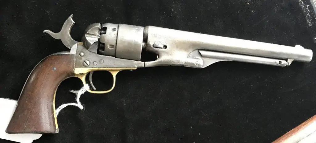 Full-length image of the Civil War Colt Army revolver