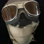 ww2 flying helmet and goggles