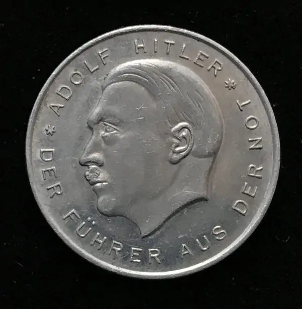 adolf hitler coin