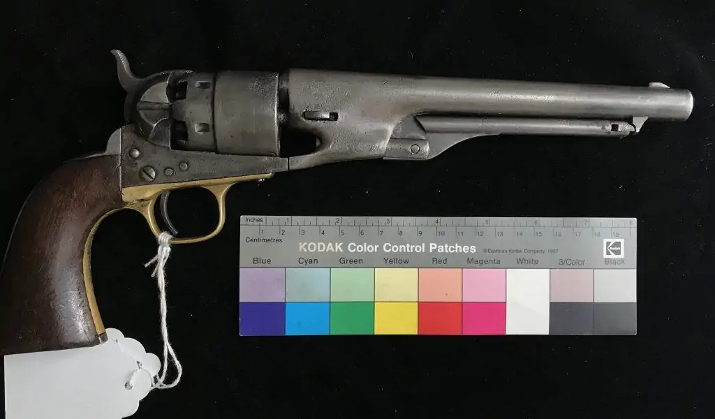 Original Civil War Colt Army revolver with low matching numbers