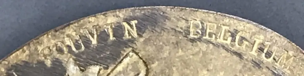Inscription detail on Bastogne 'Nuts' plaque from WWII