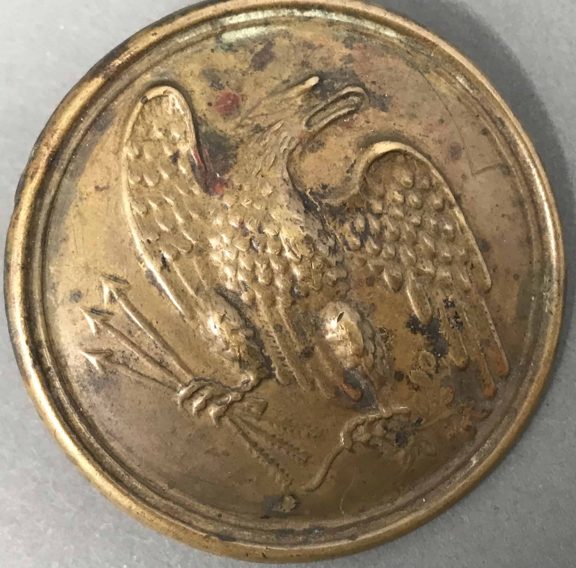 Civil War Union Eagle Breast Plate For Sale 