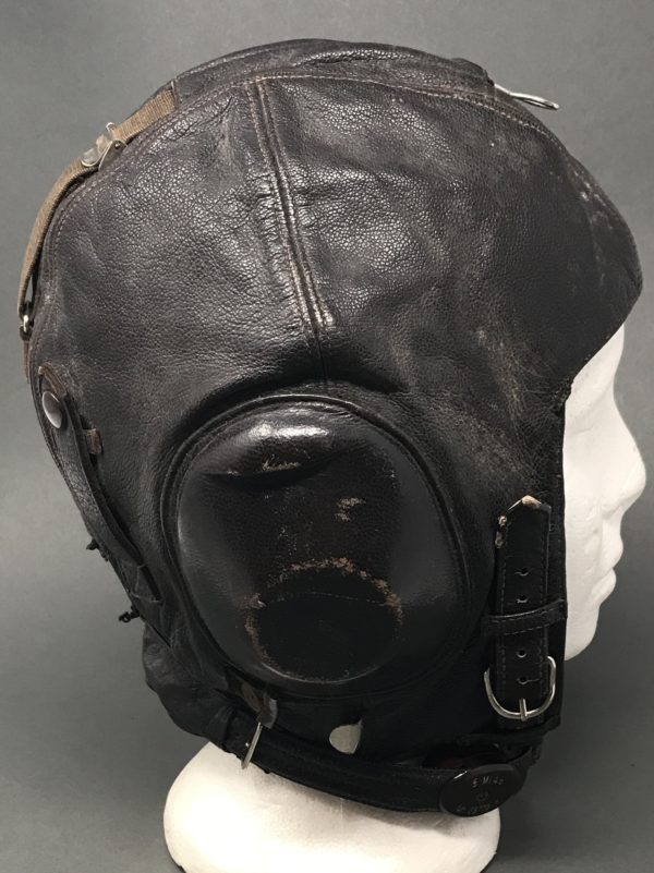 Ww2 fighter pilot sales helmet