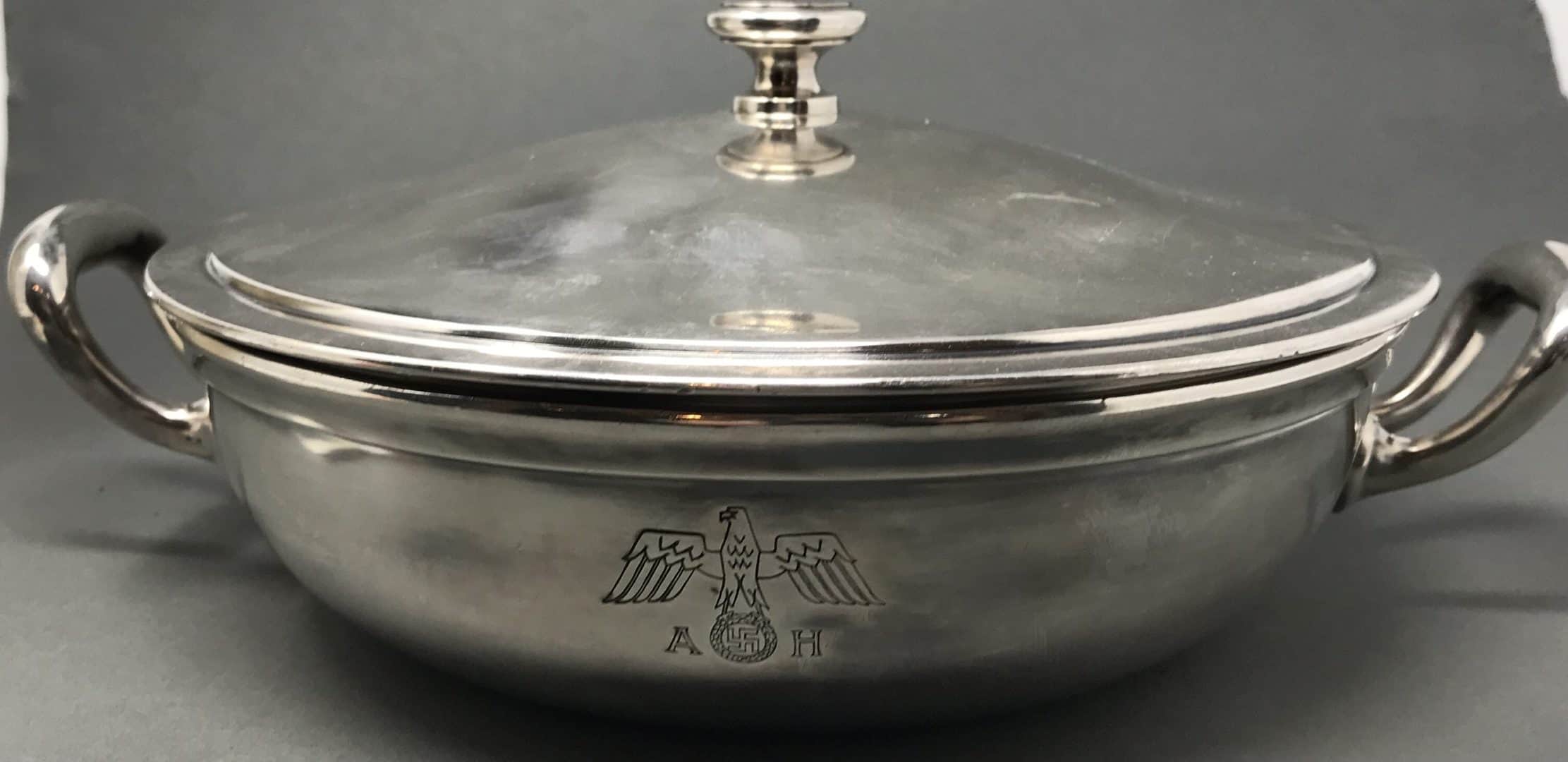 Adolf Hitler's Personal Formal Pattern Silver Tea Pot By Wellner Recovered  By A U.S. Veteran Certified By The Gettysburg Museum Of History