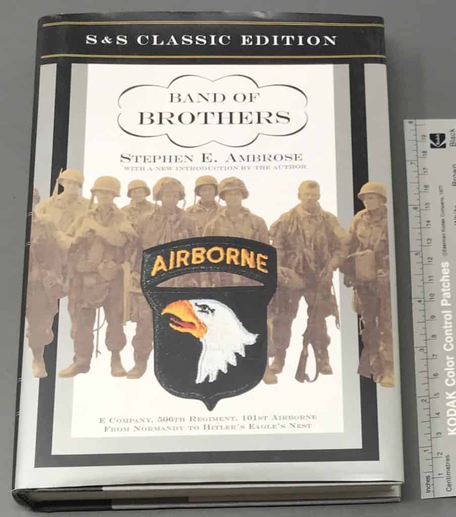 Major Dick Winters Autographed Hardcover Book Band Of Brothers