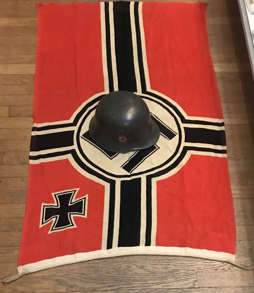 OUTSTANDING Large Original WWII German NSDAP (NAZI) MAKER MARKED ...