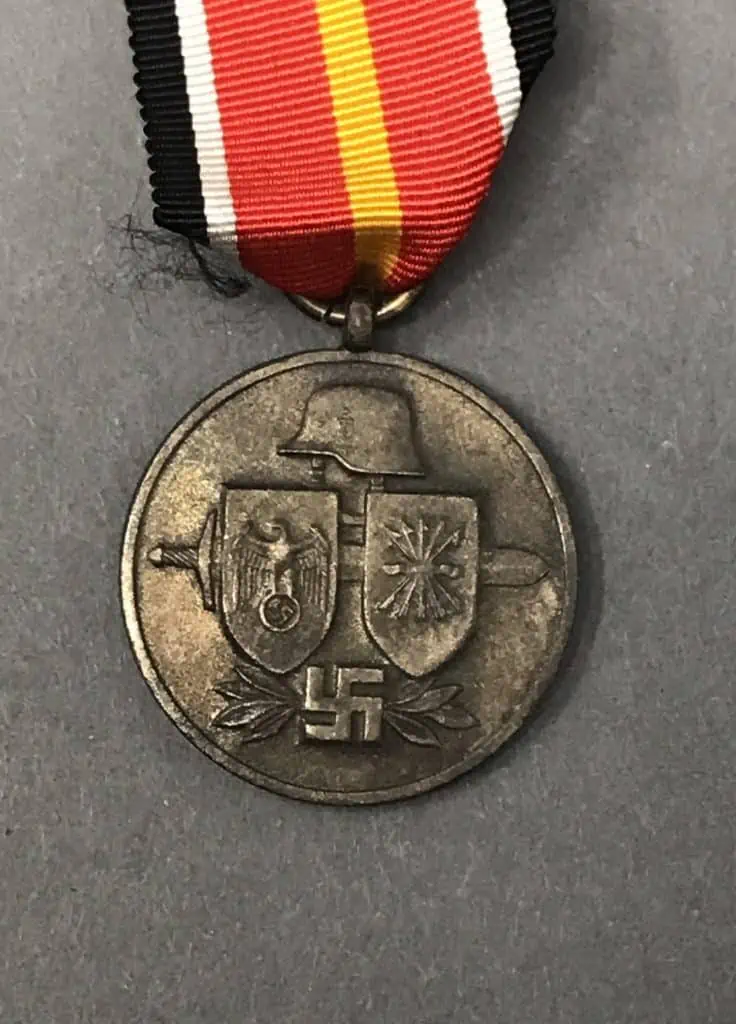 Blue Division Medal for Sale Commemorative Spanish Volunteers