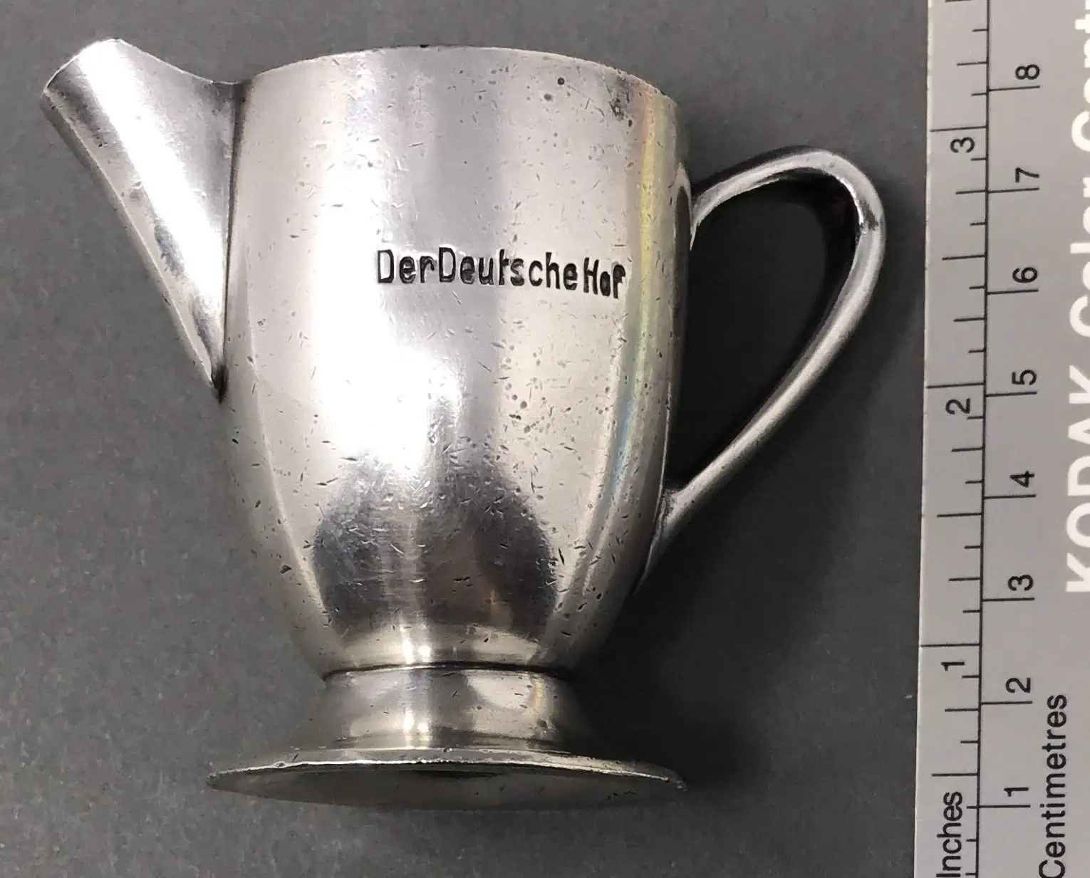 NSDAP Der Deutsche Hof: A Glimpse into Silver Creamer History