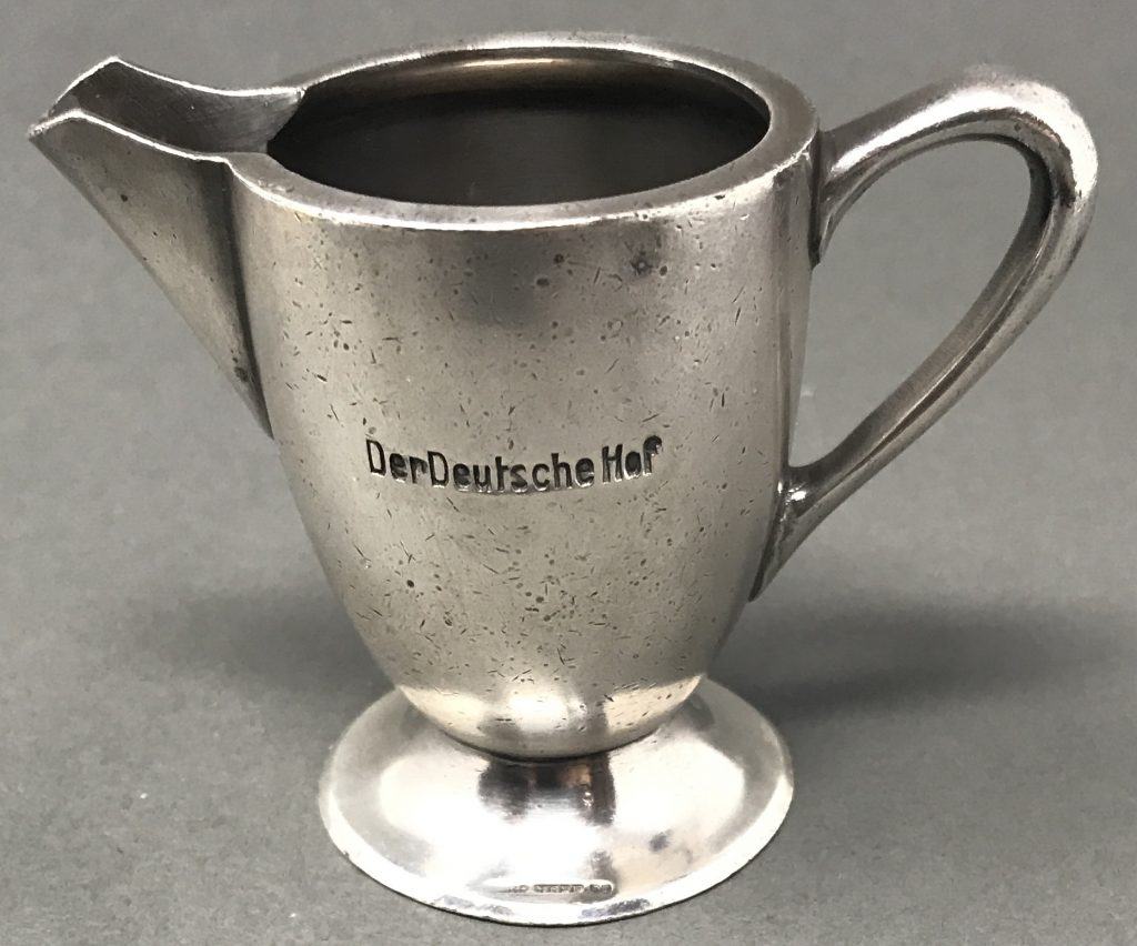 Original German NSDAP (NAZI PARTY) DER DEUTSCHE HOF NUREMBERG SILVER ...