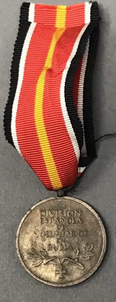 Die Blaue Division Erinnerungsmedaille Spanish WW2 Medal